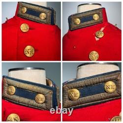 ORIGINAL NAMED Indian Wars Boston Militia National Lancers Unform Tunic Pants