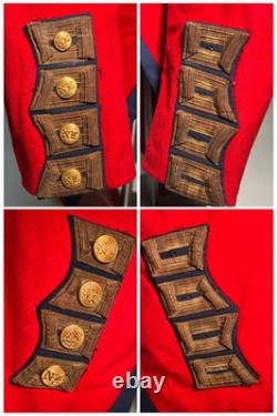 ORIGINAL NAMED Indian Wars Boston Militia National Lancers Unform Tunic Pants