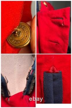 ORIGINAL NAMED Indian Wars Boston Militia National Lancers Unform Tunic Pants