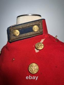 ORIGINAL NAMED Indian Wars Boston Militia National Lancers Unform Tunic Pants