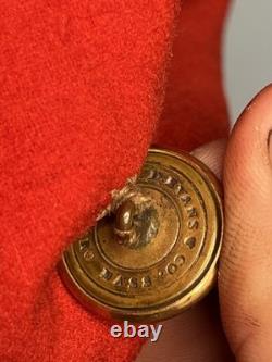 ORIGINAL NAMED Indian Wars Boston Militia National Lancers Unform Tunic Pants