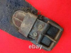 ORIGINAL US FEDERAL CAVALRY CIVIL WAR GIRTH CINCH 1859 McCLELLAN SADDLE DISPLAY