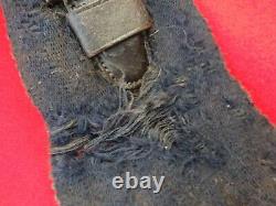 ORIGINAL US FEDERAL CAVALRY CIVIL WAR GIRTH CINCH 1859 McCLELLAN SADDLE DISPLAY