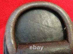 ORIGINAL US FEDERAL CAVALRY CIVIL WAR GIRTH CINCH 1859 McCLELLAN SADDLE DISPLAY