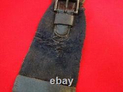 ORIGINAL US FEDERAL CAVALRY CIVIL WAR GIRTH CINCH 1859 McCLELLAN SADDLE DISPLAY