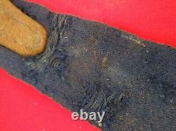 ORIGINAL US FEDERAL CAVALRY CIVIL WAR GIRTH CINCH 1859 McCLELLAN SADDLE DISPLAY