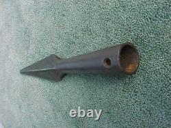 Old Antique Iron Flag Tip / Spear Point / Pike Point Found Near Mobile Alabama