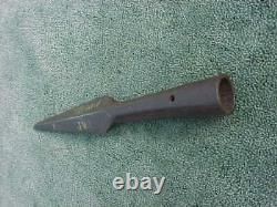 Old Antique Iron Flag Tip / Spear Point / Pike Point Found Near Mobile Alabama