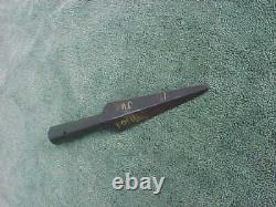 Old Antique Iron Flag Tip / Spear Point / Pike Point Found Near Mobile Alabama