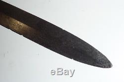 Old British Officer Knife ca. 1860-90 India, Afghanistan, American Civil War