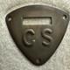Old CS Saddle Tag Metal Brass saddle shield. Civil War (1861-1865)