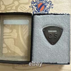 Old CS Saddle Tag Metal Brass saddle shield. Civil War (1861-1865)