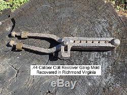 Old Rare Vintage Antique Civil War Colt. 44 Caliber Gang Mold Richmond Virginia