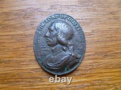 Oliver Cromwell, Cast Bronze Dunbar Medal, English CIVIL War
