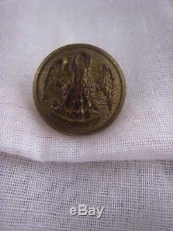 Orig Civil War Button.' Louisiana'. Extra Rich. C. 1860. Ref. Albert LA2A2