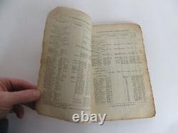 Original 1861 Civil War Official US Army Soldier Register Paperback Book