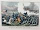 Original 1862 Currier & Ives Civil War Battle of Antietam Maryland Lithograph