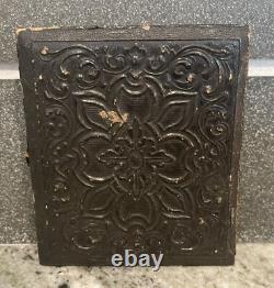 Original 1/6 Sixth Plate Tintype Civil War Soldier WithHat Antique Tintype
