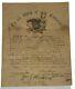 Original Antique 1865 Civil War Military Dishcharge Papers
