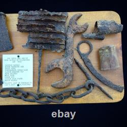 Original Antique Dug Civil War Relics Wilderness Battle Virginia Grant Lee