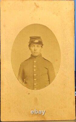 Original CDV, Soldier, Young Boy, Civil War, Albumen Photo