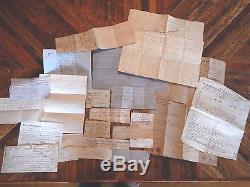 Original CIVIL WAR CONFEDERATE PLANTATION LOT! Slaves, CSA, Baggott family