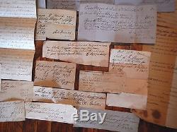 Original CIVIL WAR CONFEDERATE PLANTATION LOT! Slaves, CSA, Baggott family