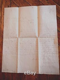 Original CIVIL WAR CONFEDERATE PLANTATION LOT! Slaves, CSA, Baggott family