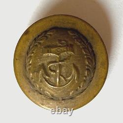 Original! CIVIL War Confederate States Navy (csn) Uniform Button