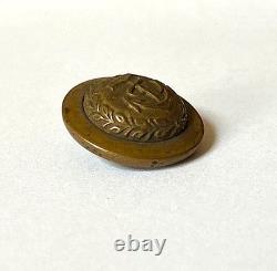 Original! CIVIL War Confederate States Navy (csn) Uniform Button