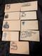 Original CIVIL War Envelopes Patriotic Covers Lot Of 9 Unused