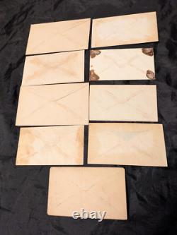 Original CIVIL War Envelopes Patriotic Covers Lot Of 9 Unused