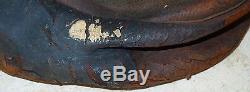 Original CIVIL War Leather Pouch Saddle Bag Marked Us Named Geo Zeller New York