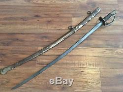 Original CIVIL War M1840 Us Calvary Sword & Scabbard