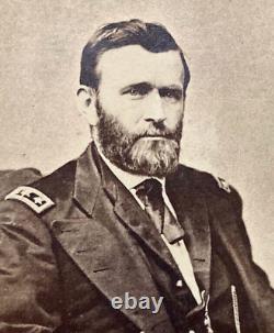 Original CIVIL War Union Lieut. General Ulysses S. Grant 1864 CDV Photo