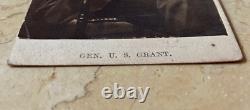 Original CIVIL War Union Lieut. General Ulysses S. Grant 1864 CDV Photo