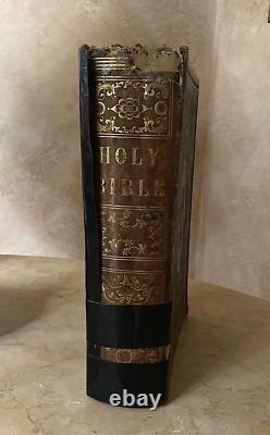 Original CIVIL War Union Warren County New Jersey Family Bible 1859