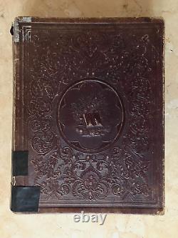 Original CIVIL War Union Warren County New Jersey Family Bible 1859