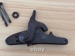 Original Civil War 1863 US Springfield Musket Lock Sideplate w Screws