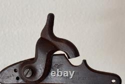 Original Civil War 1863 US Springfield Musket Lock Sideplate w Screws