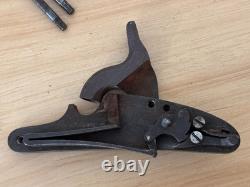Original Civil War 1863 US Springfield Musket Lock Sideplate w Screws