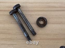 Original Civil War 1863 US Springfield Musket Lock Sideplate w Screws