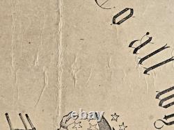 Original Civil War 1865 Union 215th Regiment Pennsylvania Volunteers Discharge