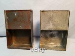 Original Civil War. 58 cal. Cartridge Box Tins