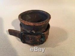 Original Civil War Carbine Sockets and Cap Pouch