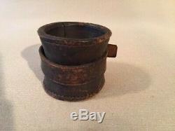 Original Civil War Carbine Sockets and Cap Pouch