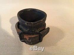 Original Civil War Carbine Sockets and Cap Pouch