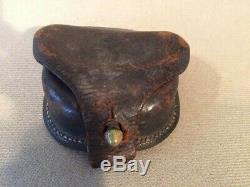 Original Civil War Carbine Sockets and Cap Pouch