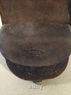 Original Civil War Carbine Sockets and Cap Pouch