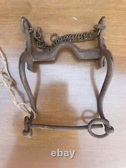 Original Civil War Model 1859 US Cavalry Bridle Curb Bit